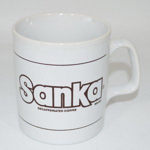 Vintage Sanka Brand Decaffeinated Coffee Mug 10 oz.